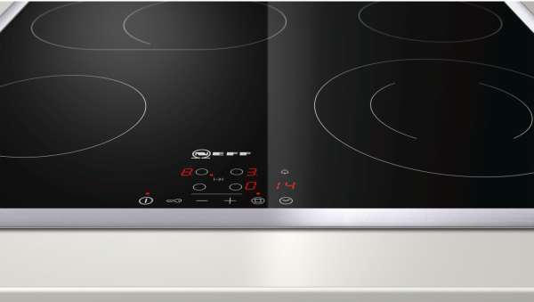 NEFF T18B42N2 N 50 Elektrokochfeld 60 cm Schwarz  TB1842N